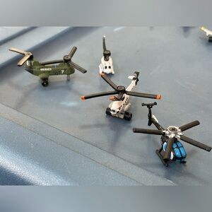 Micro Machines- Helicopters (Set of 4)